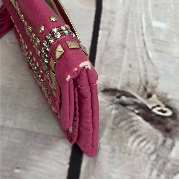 Bebe studded tassel wristlet - Picture 15 of 16